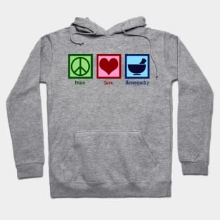 Peace Love Homeopathy Hoodie